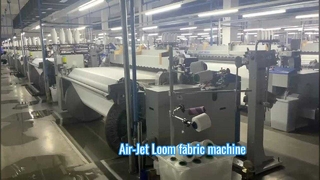 Uitgerust met 300 geavanceerde luchtweefmachines,