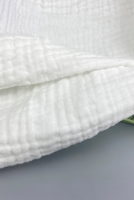 het Katoen Gauze Swaddle Blanket van 40sX40S 144X114 de Pyjama's van de 3 lagenbaby