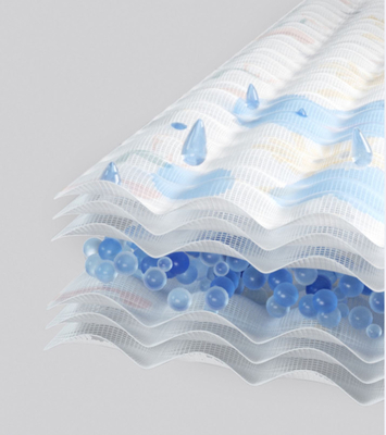 De in te ademen Zes Lagen omfloersen Gauze Fabric Gauze Swaddle Fabric 40SX40S