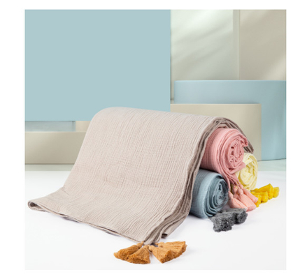 Constant Temperature Baby Crepe Gauze-de Stof houdt Warme 135GSM