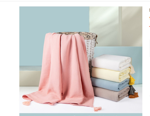Constant Temperature Baby Crepe Gauze-de Stof houdt Warme 135GSM