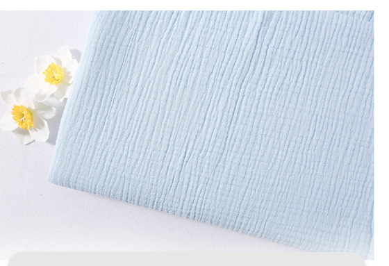 Het natuurlijke jaren '40 Gekamde Katoen omfloerst Gauze Fabric Two Layer Dribble-Handdoek
