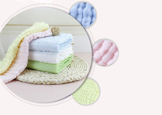 De Vezel de Katoenen van de drie Laagpaardebloem Baby Algemeen Materiaal van Gauze Fabric 180GSM