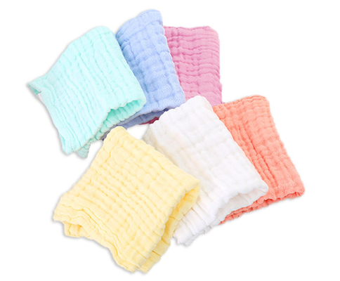 Super Zachte jaren '60 100 de Katoenen Badhanddoek van Gauze Fabrics Three Layers Gauze