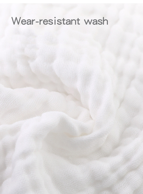 Vrij Losse 100% Modaal Geweven Gauze Fabric Three Layers Breathable
