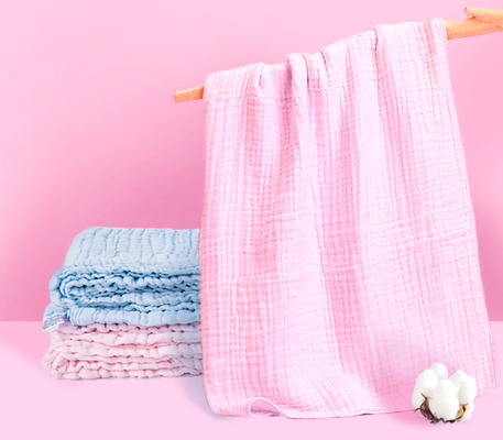 40SX30S gemengde Modale Katoenen Baby Gauze Fabric Three Layers Breathable
