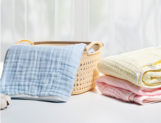 De Untwistedvezel wikkelt In te ademen Gauze Fabric For Newborn Wraps in