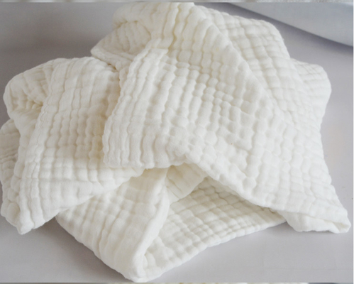 Gezonde Veilige Natuurlijk omfloerst 32S-Baby Gauze Fabric For Infants Comfortable