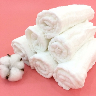 60% bamboe40% Katoen de Handdoek van 4 Laaggauze fabric baby swaddle bath