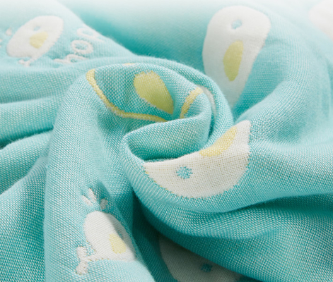 Omfloers de Gekamde van het Katoenen Absorptie Jacquard Materiële Comfortabele Sterke Water