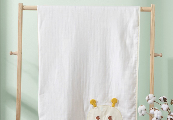 Natuurlijke Gezonde Zachte de Katoenen Zuigelingenbadhanddoeken van Gauze Fabric 150gsm