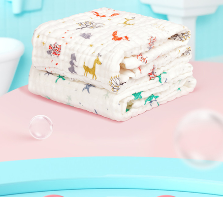 Zes Lagen Katoenen Kreuk Gauze Fabric 250GSM Bulkgauze fabric