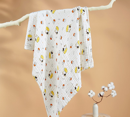 Drie van de Super Zachte de Kledingslagen Zuigeling van Gauze Fabric 170gsm wikkelen Omslag in