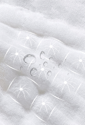 Comfortabel Gekleurd Nieuw Gauze Fabric Three Layer Kids - geboren Deken