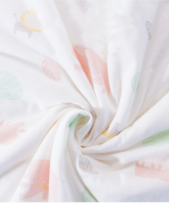 Het antistatische Geweven Patroon van 6 Laaggauze fabric strawberry and flower