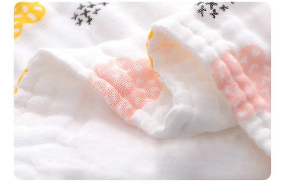 210gsm lichte Grote de Luchtdoordringbaarheid van Gauze Fabric Cotton Gauze Cloth