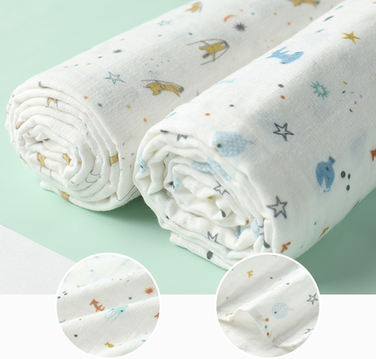 De zomer Dunne Mousseline Gauze Fabric het Beeldontwerp van de 53 duim Mooi Vos
