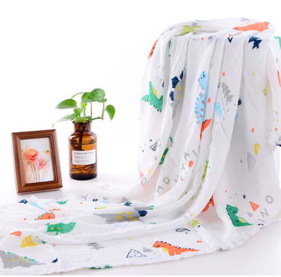 De levendige Mousseline Gauze Fabric By The Yard van Patroonjaren '40 115GSM voor Kinderen Kleding
