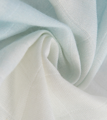 Natuurlijke Gerimpelde Zuigelingenmousseline In te ademen Gauze Fabric Clothing 57 Duim