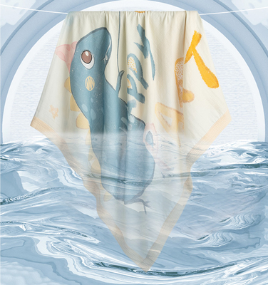 jaren '40 Gekamde de Mousselinestof Zacht Dubbel Gauze Fabric van de Vezel Dubbele Laag