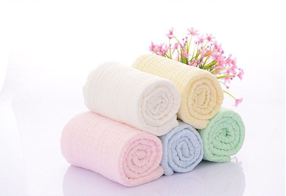 210gsm lichte Grote de Luchtdoordringbaarheid van Gauze Fabric Cotton Gauze Cloth