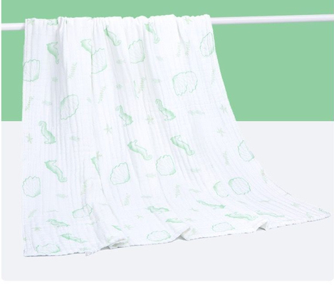 De levendige Ontworpen 4 Zachte Baby van Laaggauze fabric 210gsm wikkelt Materiaal in