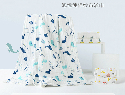 Pluizige de Zuigelingsstof van de jaren '40250gsm Gauze Cloth Fabric Good Water Absorptie