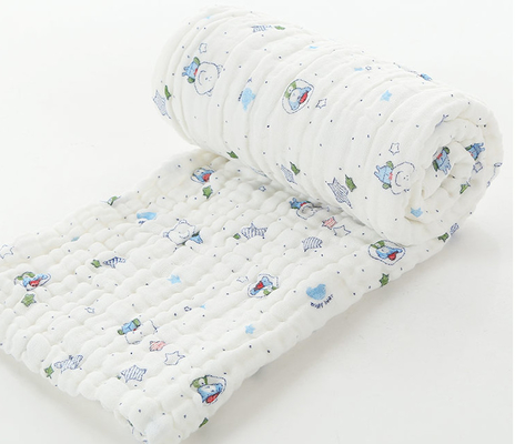 Pluizige de Zuigelingsstof van de jaren '40250gsm Gauze Cloth Fabric Good Water Absorptie