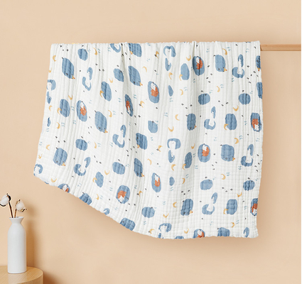 Sterpatroon 53 duim 6 Laag Gauze Fabric Children Cover Blanket