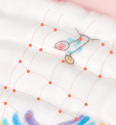 Het levendige Ontworpen 6 Snelle Drogen van Laaggauze fabric comfortable 250gsm