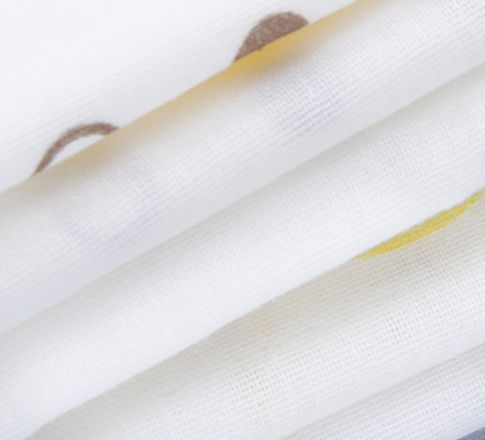 Twee Lagenjaren '40 125GSM Dubbel Gauze Material Bamboo Swaddle Blanket
