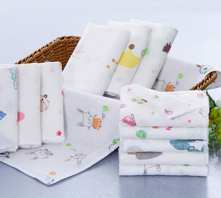 Twee Lagenjaren '40 125GSM Dubbel Gauze Material Bamboo Swaddle Blanket