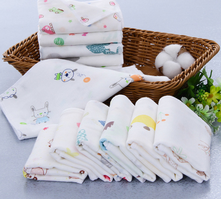 jaren '60 Dubbele de Katoenen Zuigelingenzakdoek van Gauze Fabric Anti Uv 110GSM
