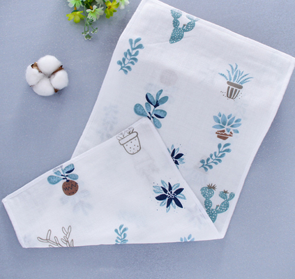 jaren '60 Dubbele de Katoenen Zuigelingenzakdoek van Gauze Fabric Anti Uv 110GSM