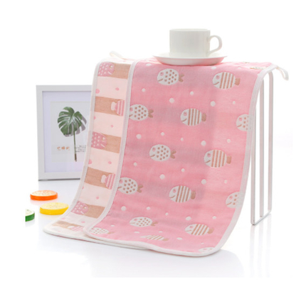 Levendige Katoenen van de Patroonjacquard Stof Twee Lagen Comfortabele Hoge Snelheid