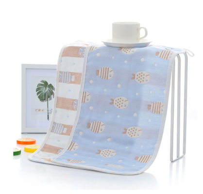 Levendige Katoenen van de Patroonjacquard Stof Twee Lagen Comfortabele Hoge Snelheid