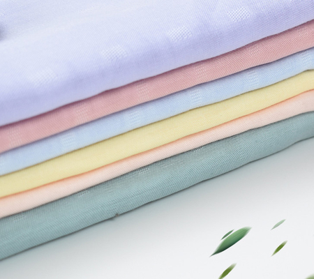 De geassorteerde de Jacquard van Katoenen van Patroonjaren '40 Luier Gauze Fabric Stoffen150gsm Zuigelingen