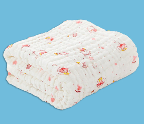 Sorteer Multilayer omfloersen de Katoenen Babys van Gauze Fabrics Saliva Towel For