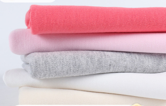 190GSM baby die de Natuurlijke Gauze Fabric-Borstel Dubbel Jersey kleden van de jaren '40kam