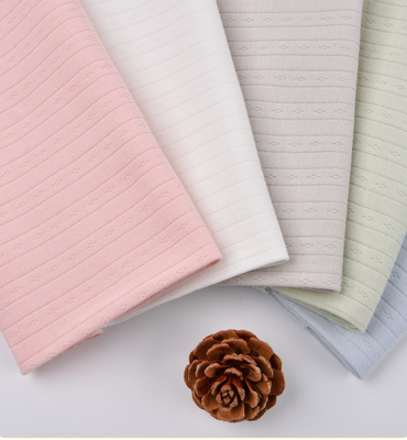 De antibacteriële Volledige Katoenen Natuurlijke jaren '40 van Gauze Fabric breien Dubbele Barjacquard