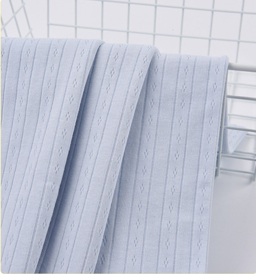De antibacteriële Volledige Katoenen Natuurlijke jaren '40 van Gauze Fabric breien Dubbele Barjacquard