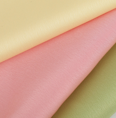 Edel satin Glanzend polyester stof jurk Pans Imitatie zijde