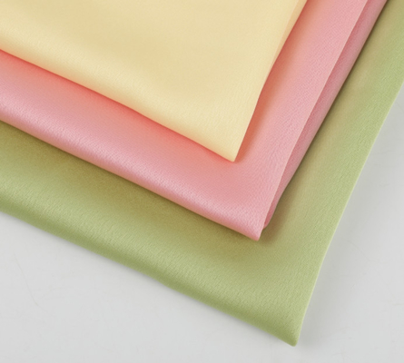 Edel satin Glanzend polyester stof jurk Pans Imitatie zijde