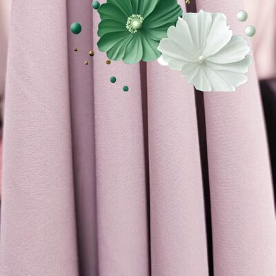 Polyesterstof voor overhemden, broeken en rokken Duurzaam, gemakkelijk te onderhouden en klimaatvriendelijk