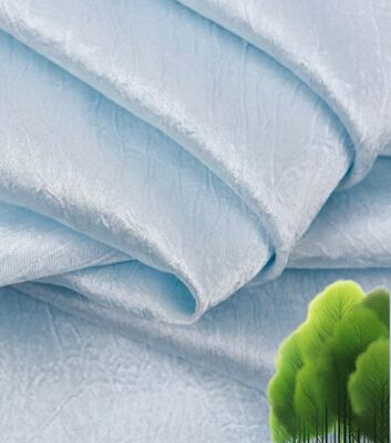 110GSM Satin Krimpstof - Lichtzinnig zijdeachtig polyester met krimpgevoeligheid voor elegante jurken