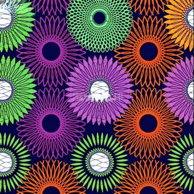 135 GSM katoenen bedrukte stoffen met levendige kleuren en zachte ademende natuurlijke gaasstof