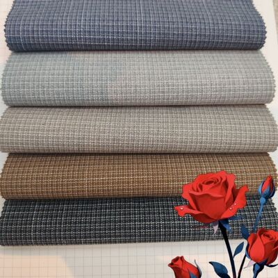 70% polyester 27% rayon 3% spandex 175 gm garen geverfd check suit stof voor uniformen