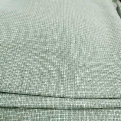 240 gram TR Suiting Stof met subtiel checkpatroon - 85% Polyester 11% Rayon 4% Spandex Uniform Stof