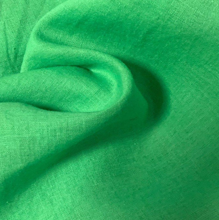 Het comfortabele Natuurlijke Groene Gauze Fabric 120gsm Katoen Gauze Fabric For Clothing van 32S