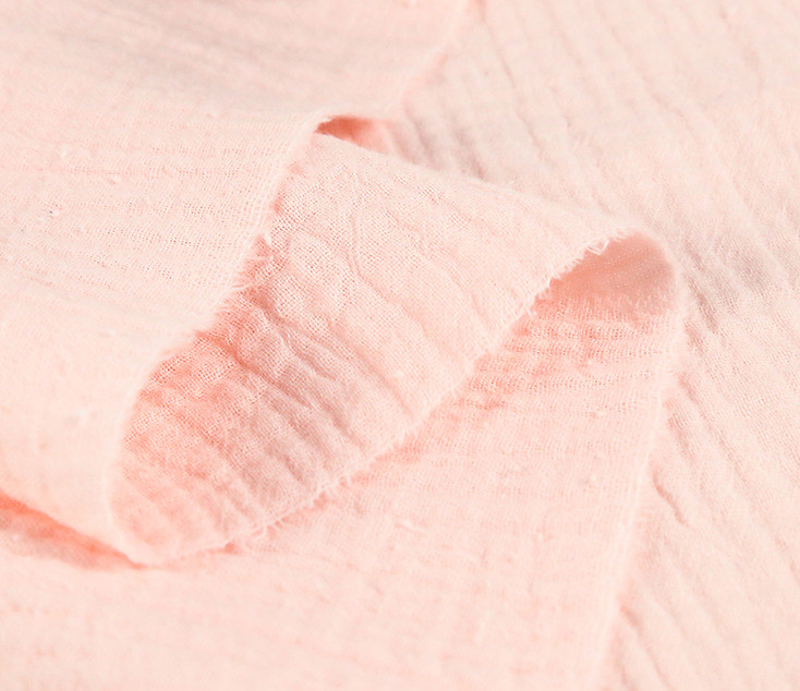Geen Fluorescente Agent Bamboo Gauze Fabric For Baby Clothing 53 Duimbreedte